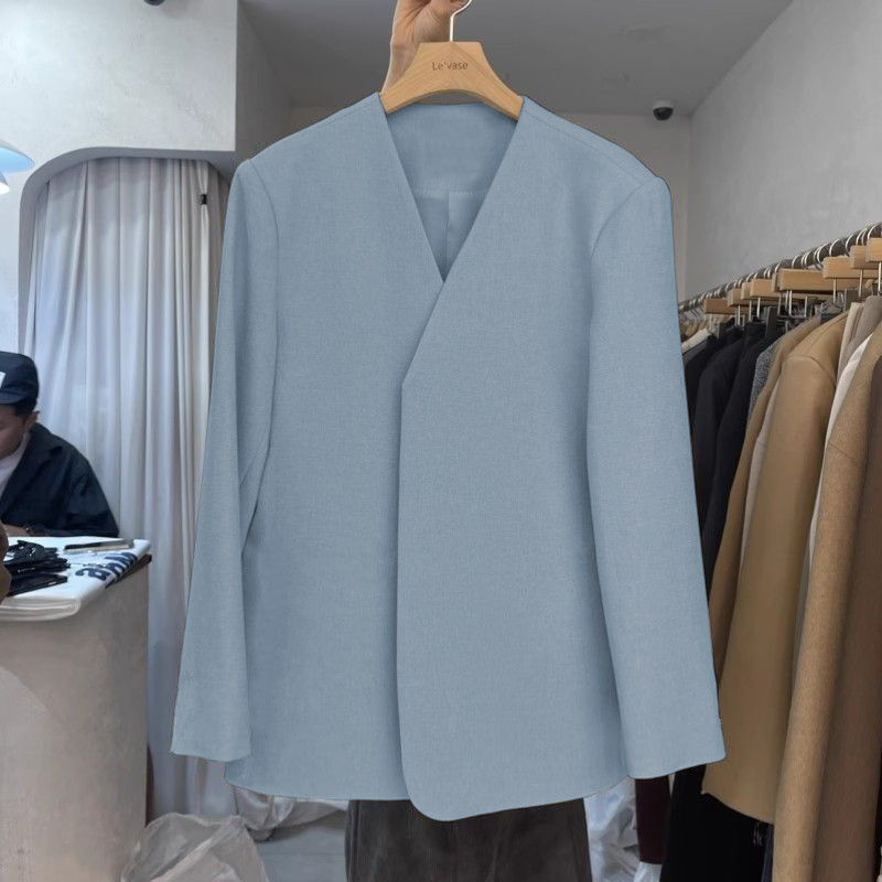 Autumn suit jacket for women, 2025 spring new Korean style design, niche fashion temperament, commuting small suit for women