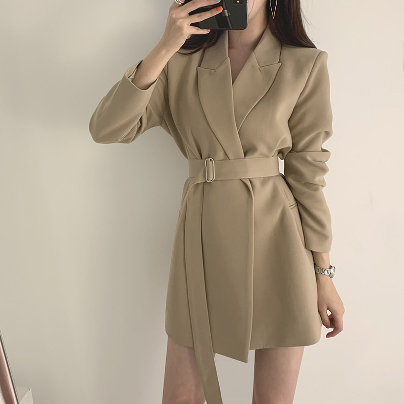 2025 New Korean Spring and Autumn Short White Suit Coat for Women, Medium to Long Small Suit Set, British Style for Women 2025 New Korean Spring and Autumn Short White Suit Coat for Women, Medium to Long Small Suit Set, British Style for Women