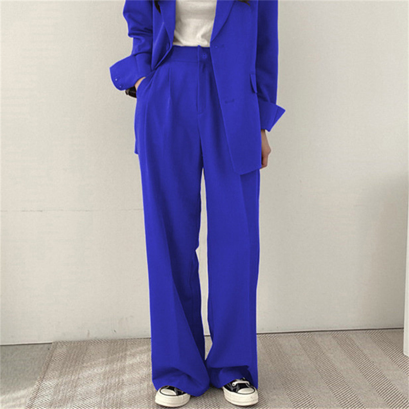Black suit pants for women in Spring and Autumn 2025, new straight leg hanging feeling, oversized pants, small professional casual cigarette pipe pants Black suit pants for women in Spring and Autumn 2025, new straight leg hanging feeling, oversized pants, small professional casual cigarette pipe pants