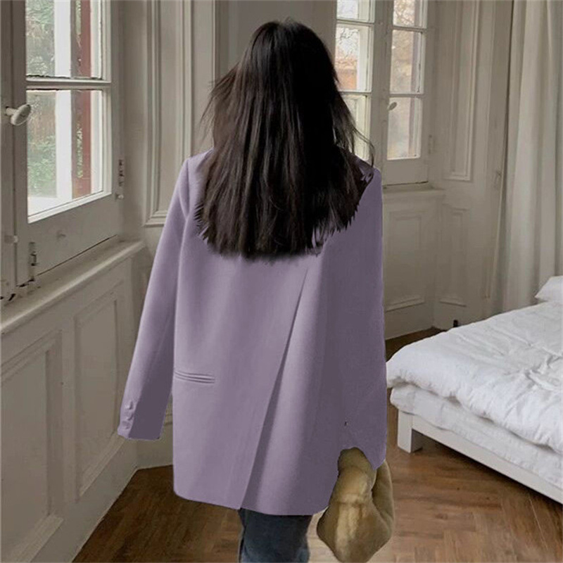 Chic grey small suit jacket for petite women, 2025 Spring and Autumn new style, high-end design, niche casual suit Chic grey small suit jacket for petite women, 2025 Spring and Autumn new style, high-end design, niche casual suit