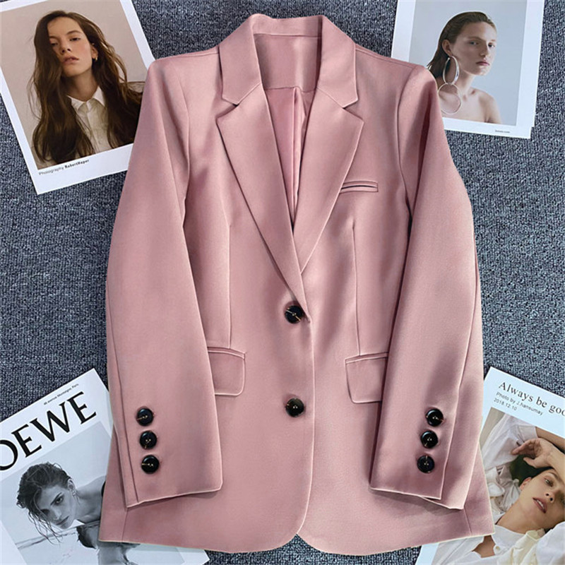 Off white suit jacket for women 2025 Spring and Autumn new style casual temperament Spring and Autumn explosive street small suit jacket for women Off white suit jacket for women 2025 Spring and Autumn new style casual temperament Spring and Autumn explosive street small suit jacket for women