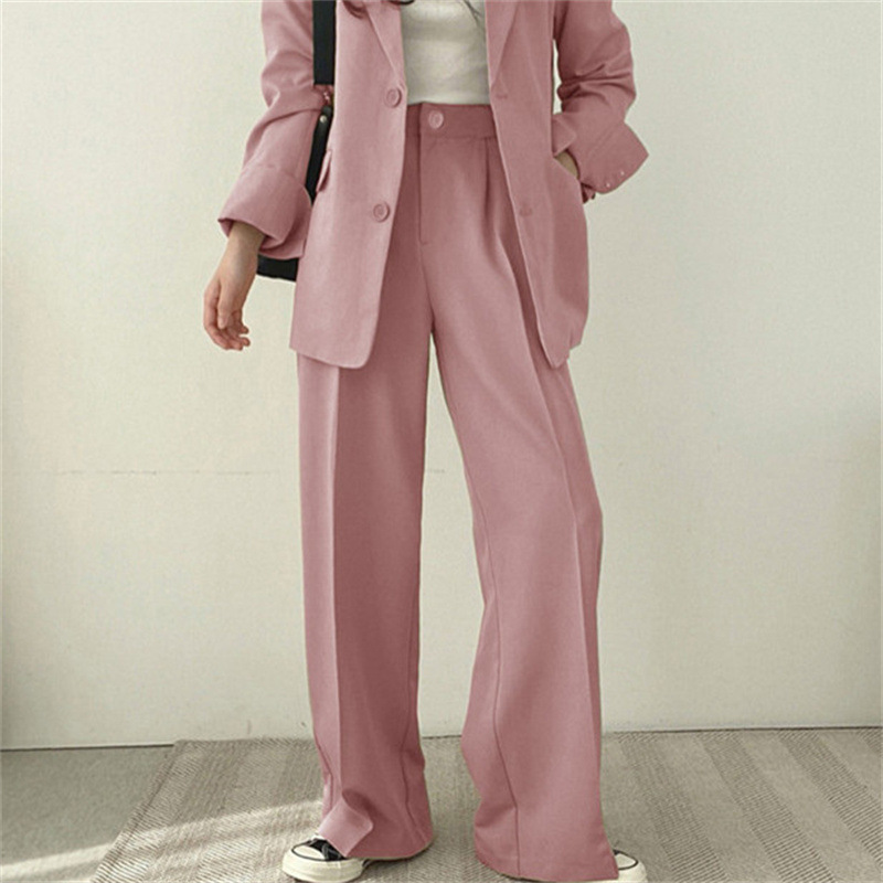 Black suit pants for women in Spring and Autumn 2025, new straight leg hanging feeling, oversized pants, small professional casual cigarette pipe pants Black suit pants for women in Spring and Autumn 2025, new straight leg hanging feeling, oversized pants, small professional casual cigarette pipe pants