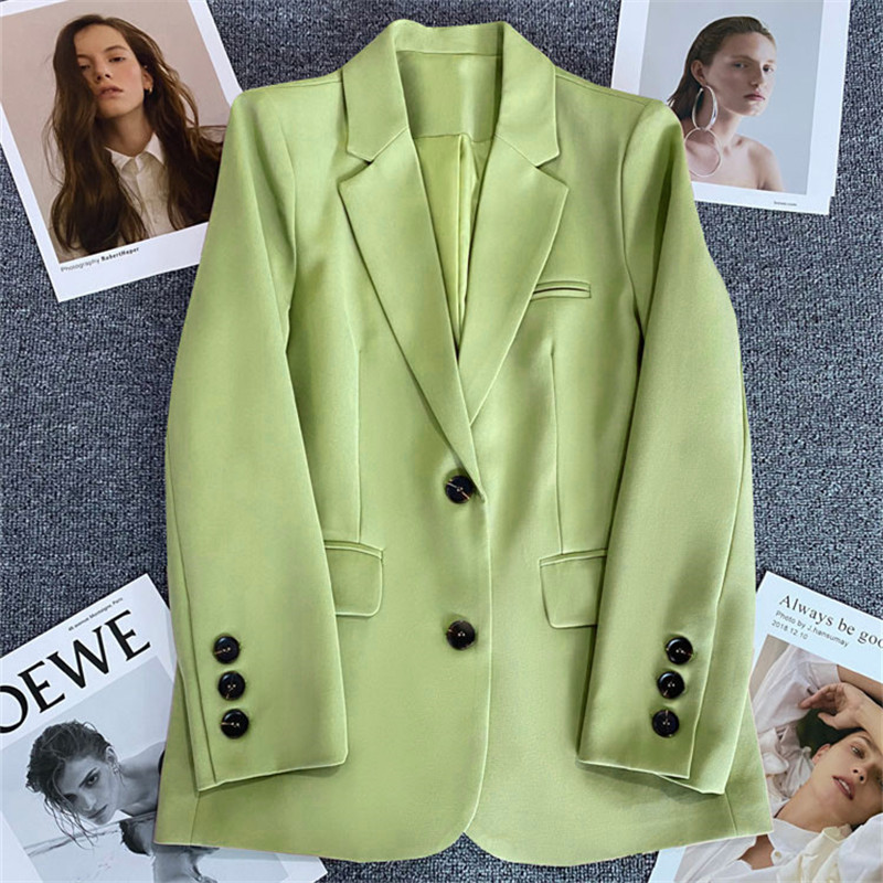 Off white suit jacket for women 2025 Spring and Autumn new style casual temperament Spring and Autumn explosive street small suit jacket for women Off white suit jacket for women 2025 Spring and Autumn new style casual temperament Spring and Autumn explosive street small suit jacket for women