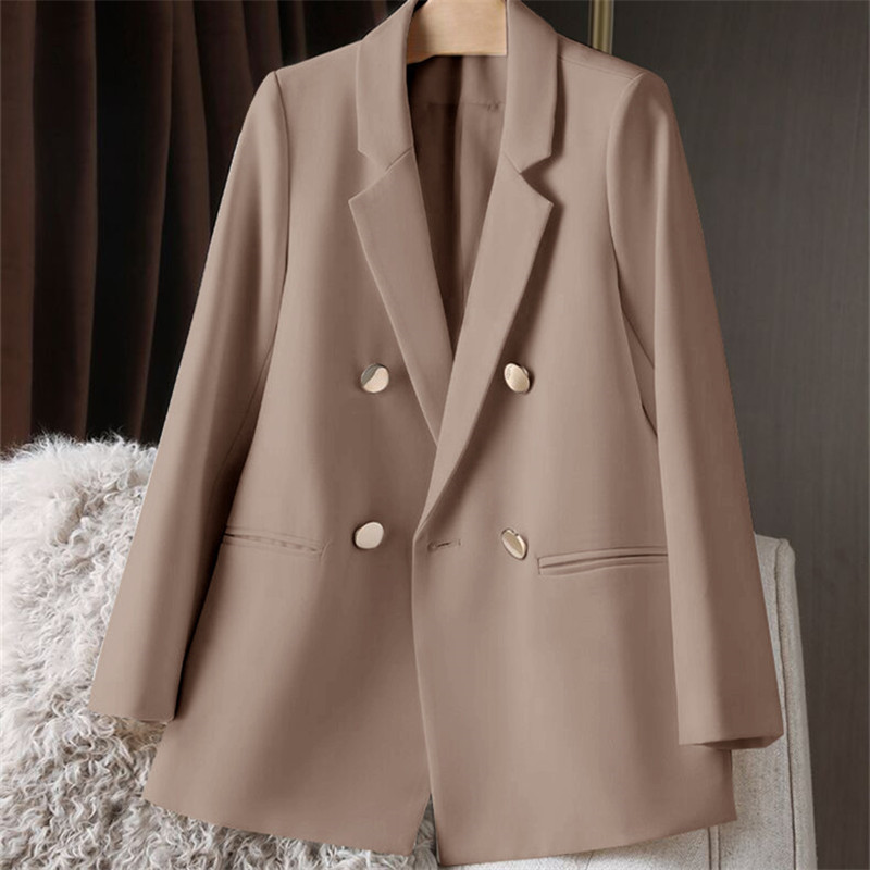 White suit jacket for women, Spring and Autumn 2025 new item, petite Spring and Autumn suit jacket, temperament Korean version casual women White suit jacket for women, Spring and Autumn 2025 new item, petite Spring and Autumn suit jacket, temperament Korean version casual women