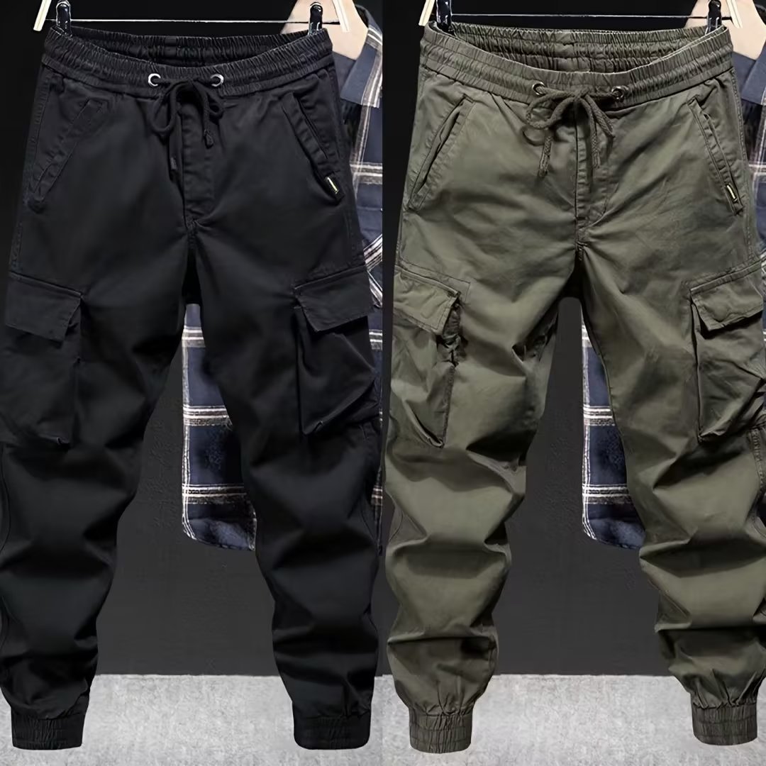 Elastic work pants for men in summer, thin ice silk loose oversized workwear, men's pants, construction site wear-resistant labor protection pants