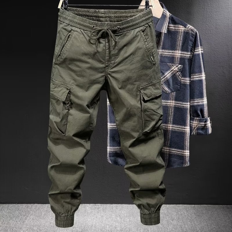 Elastic work pants for men in summer, thin ice silk loose oversized workwear, men's pants, construction site wear-resistant labor protection pants Elastic work pants for men in summer, thin ice silk loose oversized workwear, men's pants, construction site wear-resistant labor protection pants