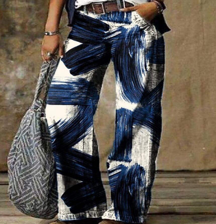 2025 New Cross border Amazon eBay Europe and America Foreign Trade Large Size Women's Jeans Wide Leg Pants Fashion Pants 2025 New Cross border Amazon eBay Europe and America Foreign Trade Large Size Women's Jeans Wide Leg Pants Fashion Pants