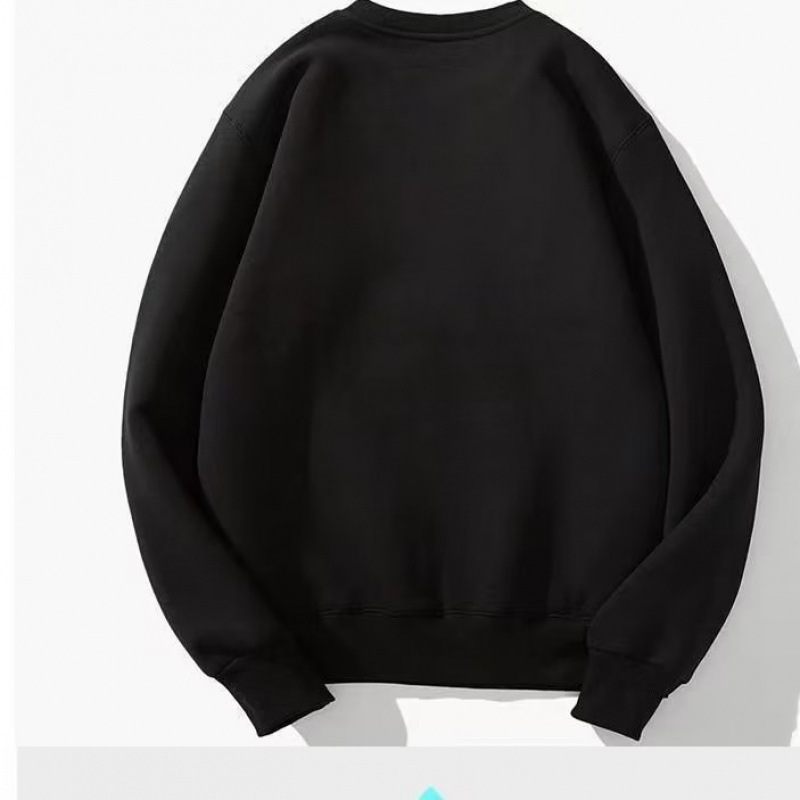 Lamb fleece round neck sweatshirt for men, suitable for autumn and winter, versatile long sleeved base, trendy brand hooded casual top for men Lamb fleece round neck sweatshirt for men, suitable for autumn and winter, versatile long sleeved base, trendy brand hooded casual top for men