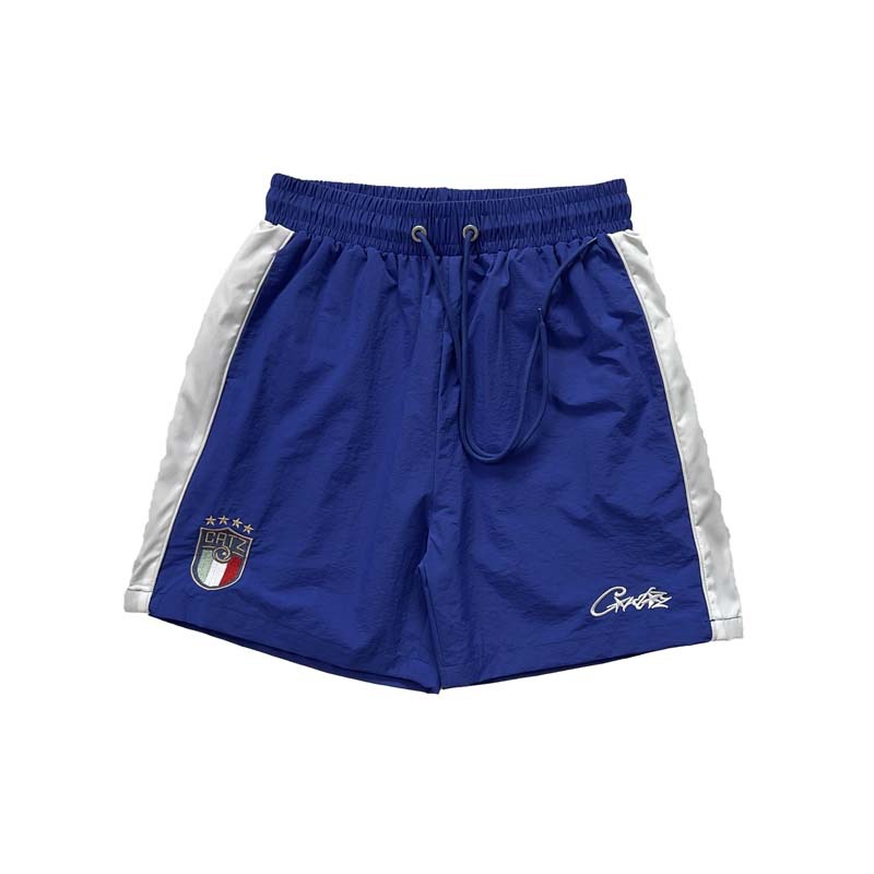 American CORT Devil's Island High Street Sports and Leisure Hip Hop Color Contrast Drawstring Nylon Speed Drying Beach Pants Casual Couple American CORT Devil's Island High Street Sports and Leisure Hip Hop Color Contrast Drawstring Nylon Speed Drying Beach Pants Casual Couple