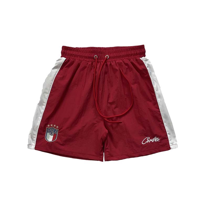 American CORT Devil's Island High Street Sports and Leisure Hip Hop Color Contrast Drawstring Nylon Speed Drying Beach Pants Casual Couple American CORT Devil's Island High Street Sports and Leisure Hip Hop Color Contrast Drawstring Nylon Speed Drying Beach Pants Casual Couple