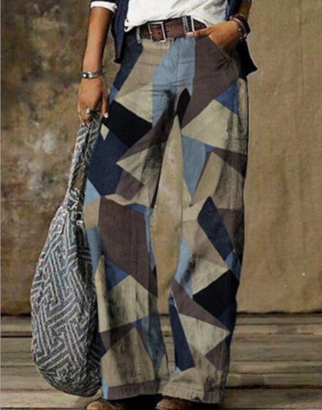 2025 New Cross border Amazon eBay Europe and America Foreign Trade Large Size Women's Jeans Wide Leg Pants Fashion Pants 2025 New Cross border Amazon eBay Europe and America Foreign Trade Large Size Women's Jeans Wide Leg Pants Fashion Pants