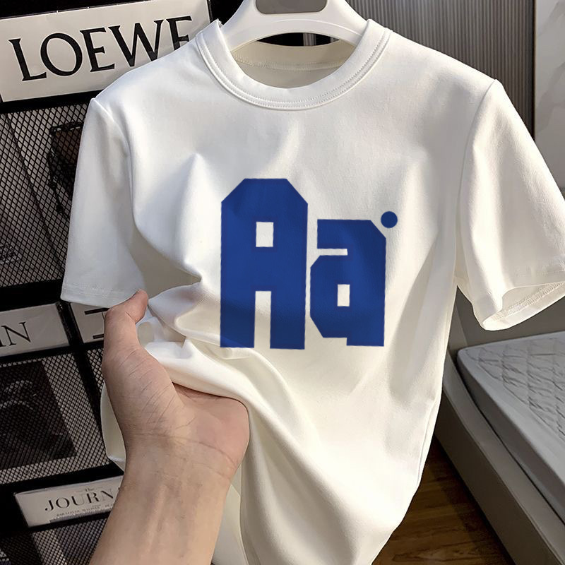 Manufacturer wholesale T-shirt slimming fashion Hong Kong style Instagram trend versatile casual white small fresh printed T-shirt