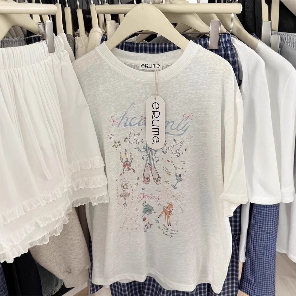 Linen Snowflake 160g Long Sleeve T-shirt Sunscreen Shirt Bottom Shirt Cover Shirt