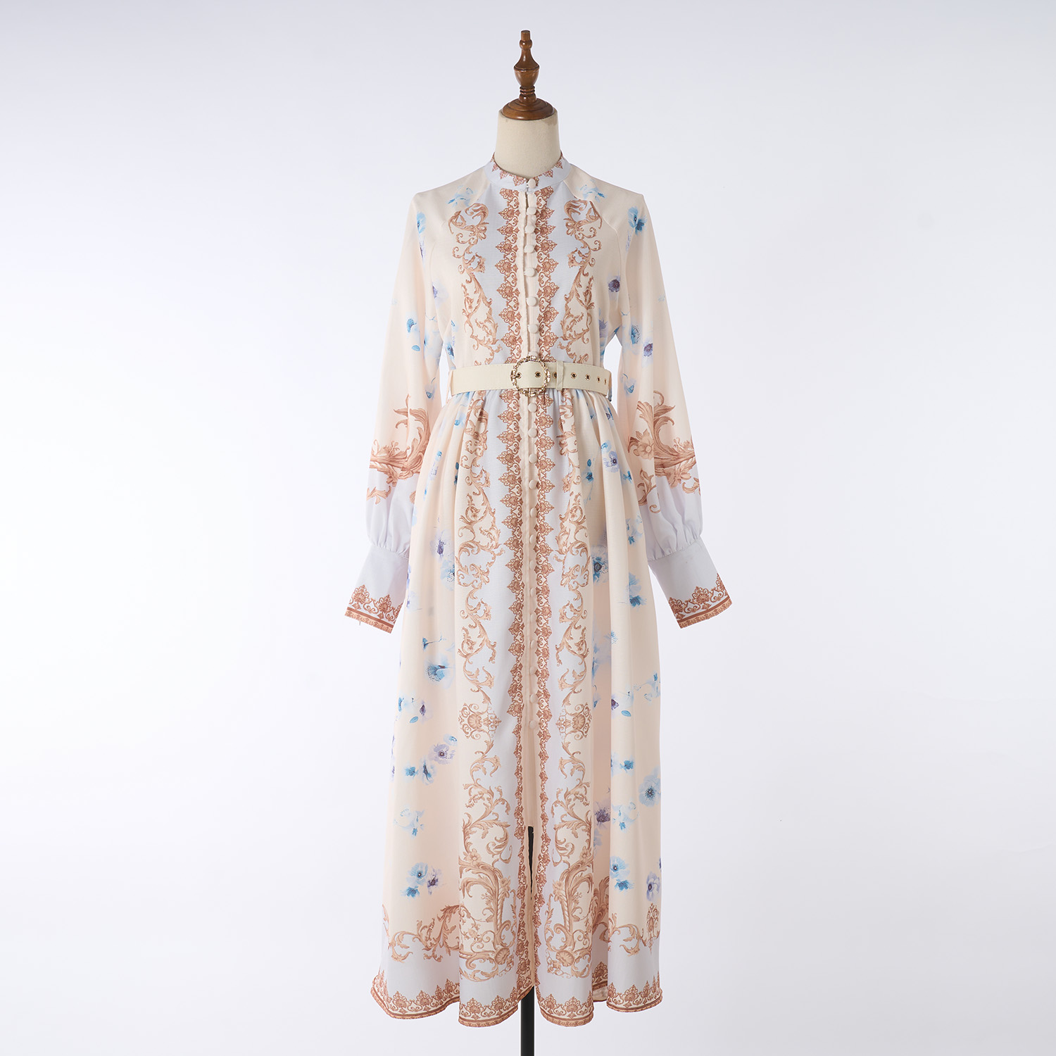 Real shot of Australian niche 2025 new off shoulder exquisite printed suspender V-neck high waisted fairy dress Real shot of Australian niche 2025 new off shoulder exquisite printed suspender V-neck high waisted fairy dress