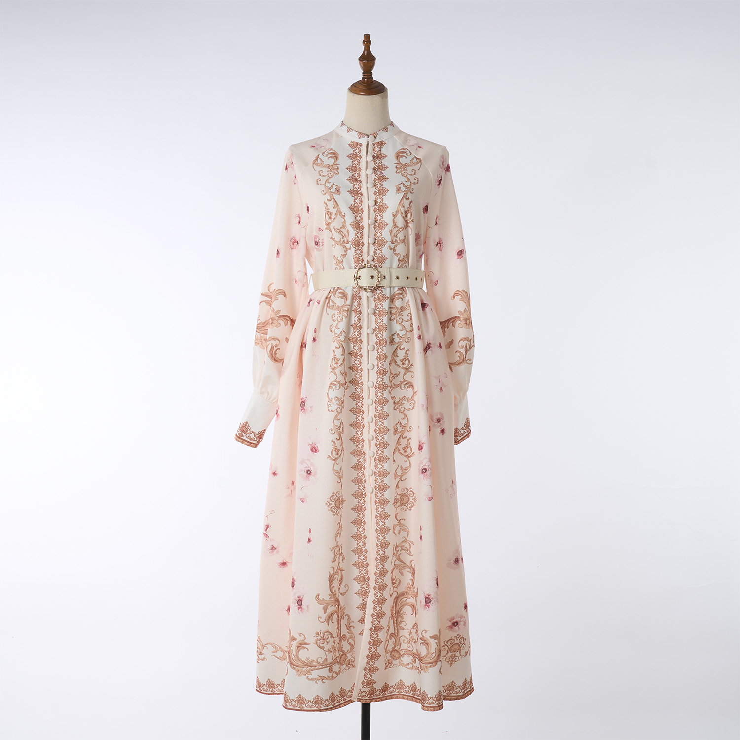 Real shot of Australian niche 2025 new off shoulder exquisite printed suspender V-neck high waisted fairy dress Real shot of Australian niche 2025 new off shoulder exquisite printed suspender V-neck high waisted fairy dress