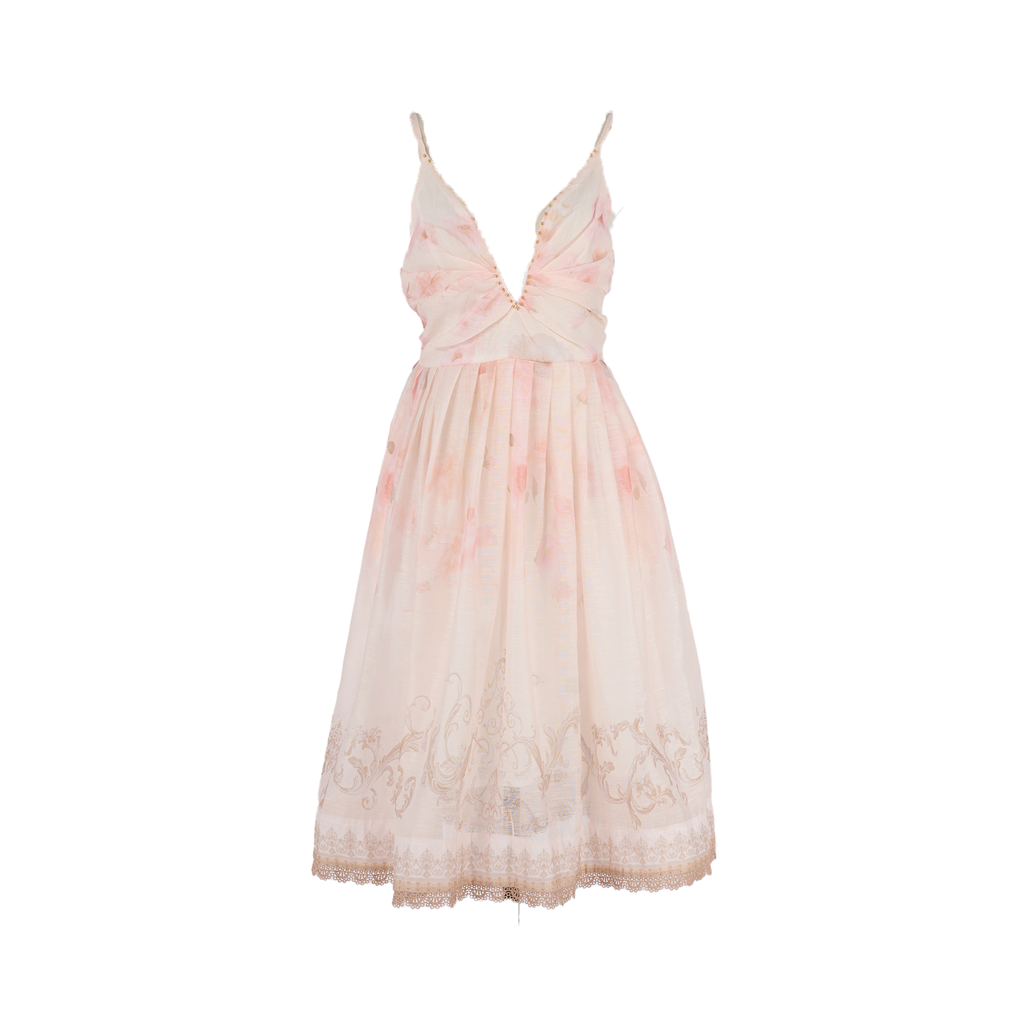 Real shot V-neck camisole dress with light luxury and heavy industry temperament, waist cinching and slimming vacation long skirt dress Real shot V-neck camisole dress with light luxury and heavy industry temperament, waist cinching and slimming vacation long skirt dress