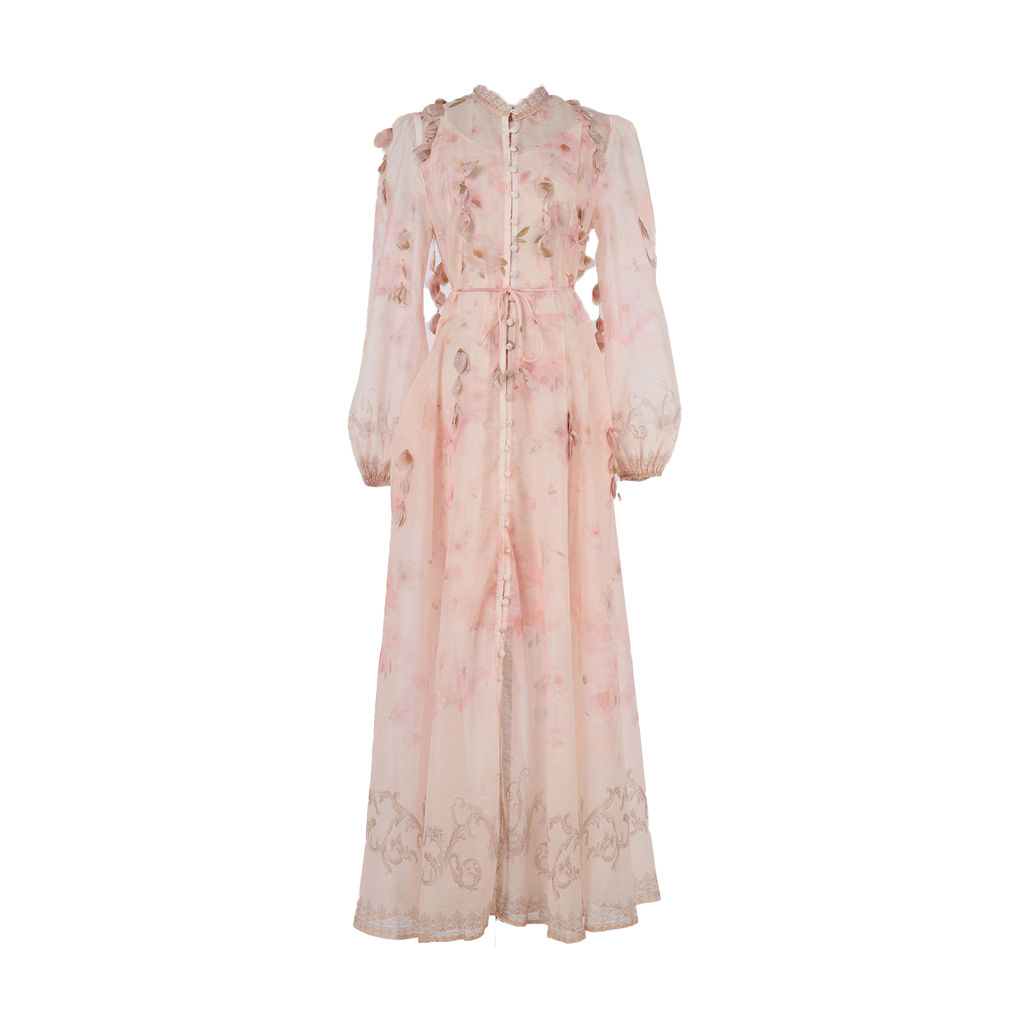 Real time shooting of new handmade hanging flower long dress with heavy craftsmanship positioning, two-piece set Real time shooting of new handmade hanging flower long dress with heavy craftsmanship positioning, two-piece set