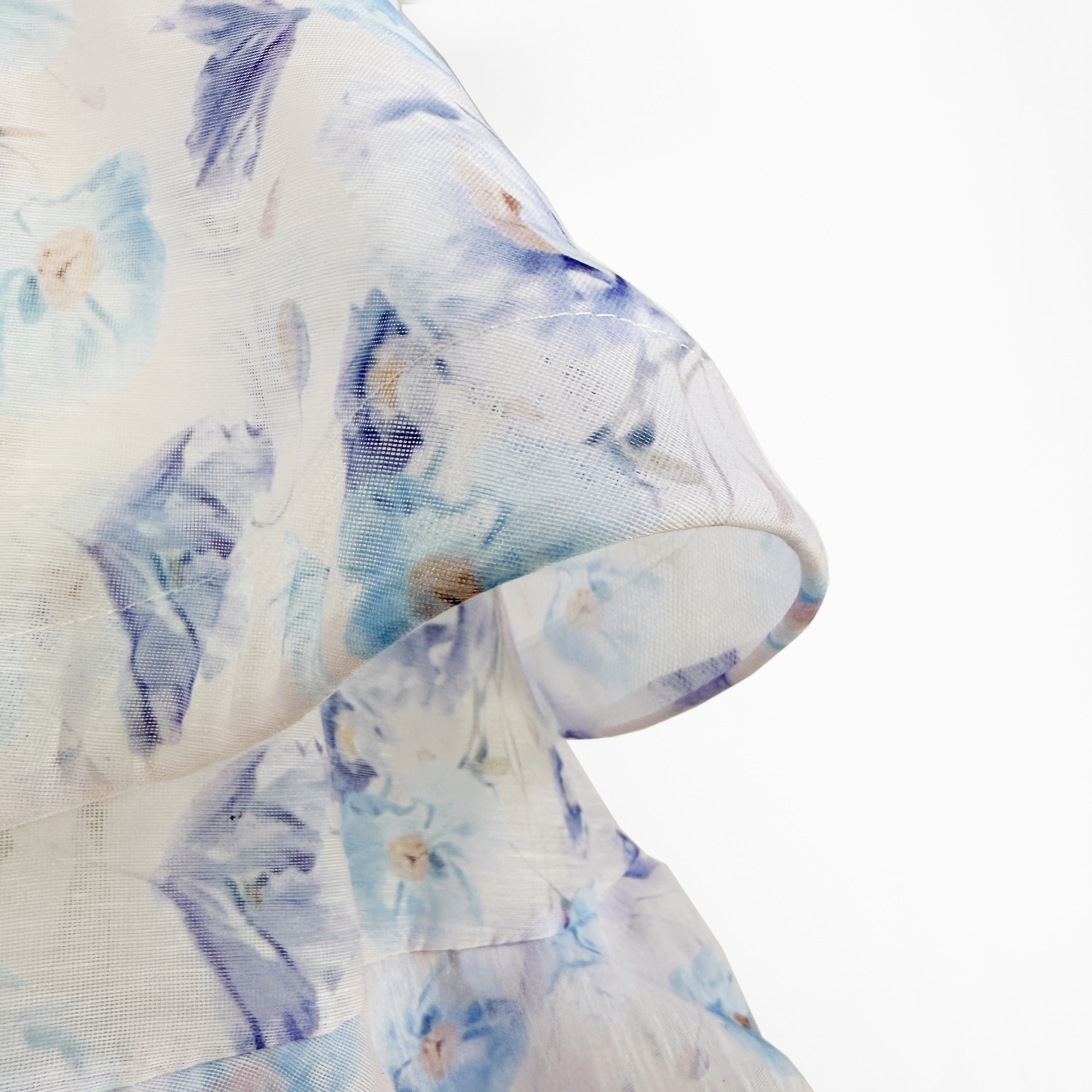 Real shot Australian retro printed ruffle edge dress cake TAMA long skirt trumpet sleeve fairy dress Real shot Australian retro printed ruffle edge dress cake TAMA long skirt trumpet sleeve fairy dress