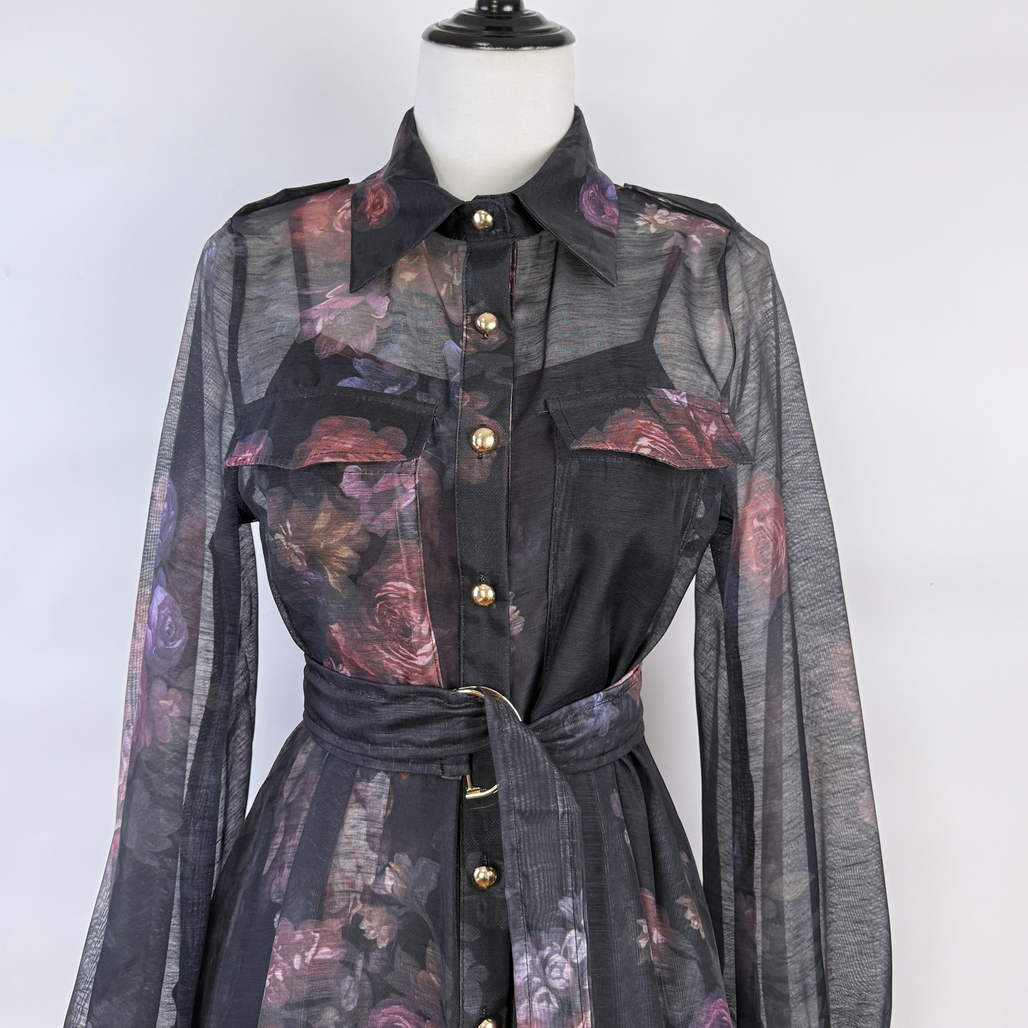 Real shot of Australian light luxury niche design, heavy printing, medium to long length dress, single breasted lapel shirt skirt for women Real shot of Australian light luxury niche design, heavy printing, medium to long length dress, single breasted lapel shirt skirt for women