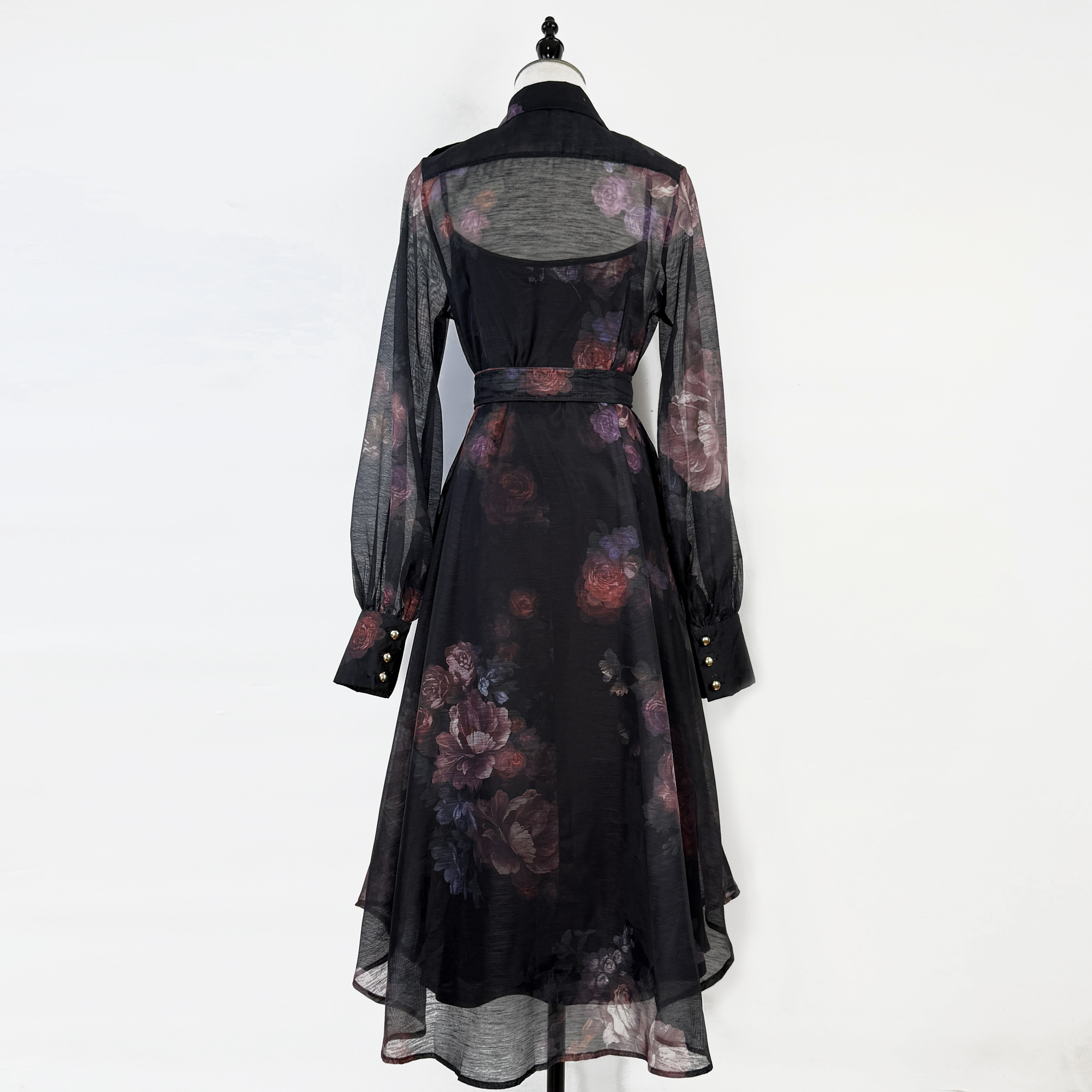 Real shot of Australian light luxury niche design, heavy printing, medium to long length dress, single breasted lapel shirt skirt for women Real shot of Australian light luxury niche design, heavy printing, medium to long length dress, single breasted lapel shirt skirt for women