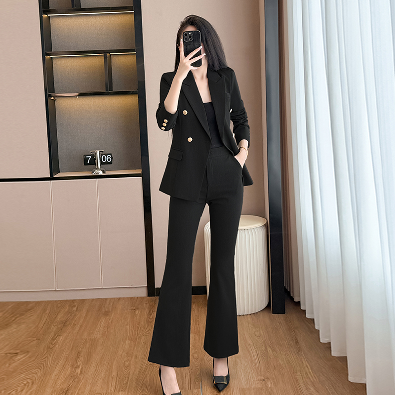 High end professional formal suit, pants set, women's autumn new style design, temperament, goddess style commuting work clothes High end professional formal suit, pants set, women's autumn new style design, temperament, goddess style commuting work clothes