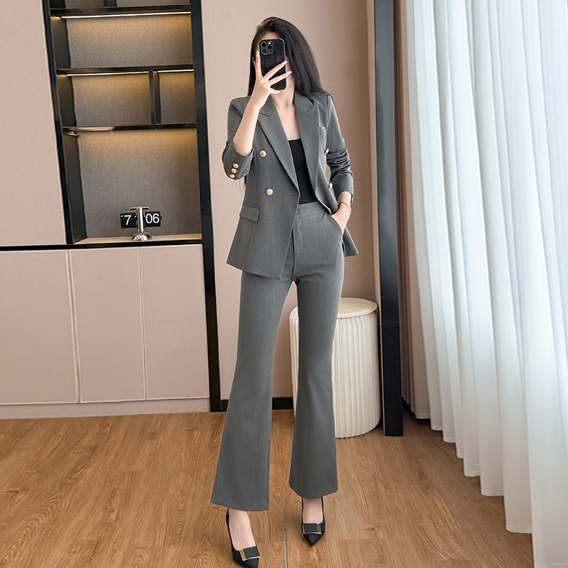 High end professional formal suit, pants set, women's autumn new style design, temperament, goddess style commuting work clothes High end professional formal suit, pants set, women's autumn new style design, temperament, goddess style commuting work clothes