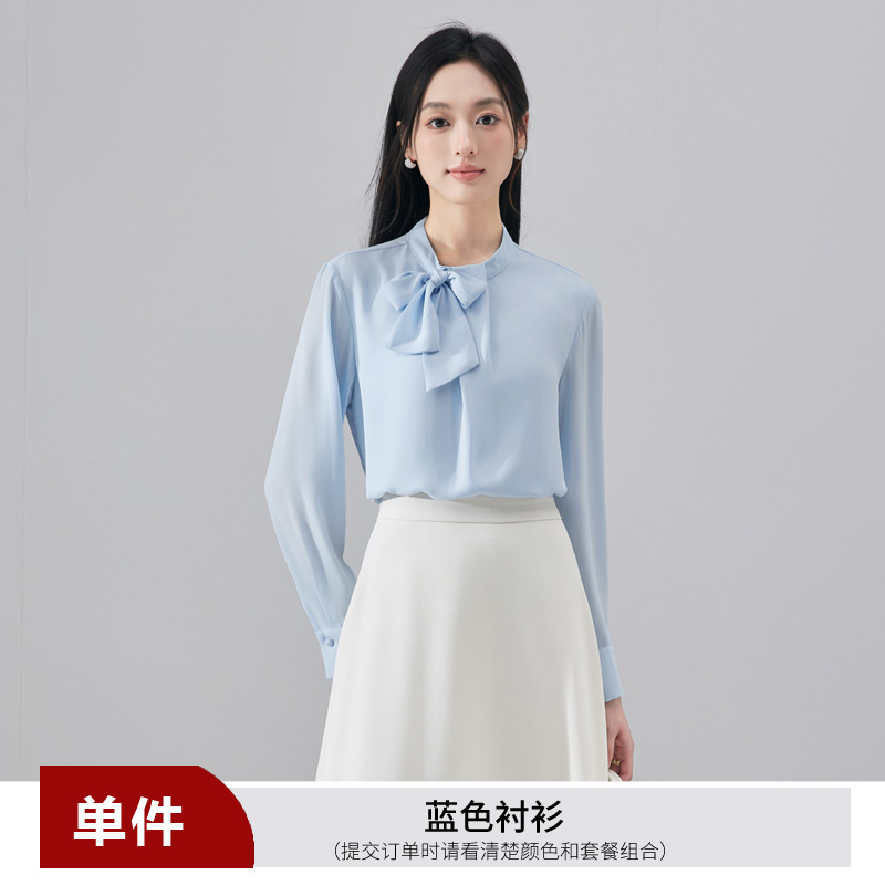 Fashionable Western style ribbon shirt, women's 2025 autumn outfit, new simple temperament OL casual versatile shirt dress Fashionable Western style ribbon shirt, women's 2025 autumn outfit, new simple temperament OL casual versatile shirt dress