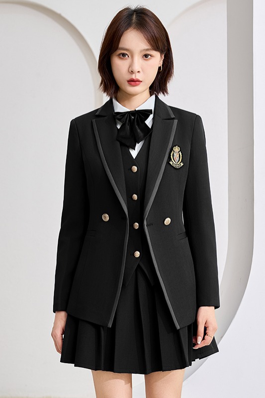 High end professional women's suit, vest pants, three piece set, autumn temperament, commuting formal work clothes, long sleeved suit High end professional women's suit, vest pants, three piece set, autumn temperament, commuting formal work clothes, long sleeved suit