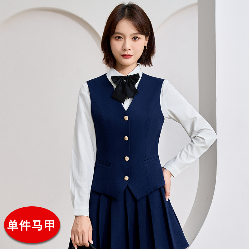 2025 high-end single breasted vest set for women's autumn slimming and slimming commuting formal wear, with a V-neck vest as the base layer 2025 high-end single breasted vest set for women's autumn slimming and slimming commuting formal wear, with a V-neck vest as the base layer