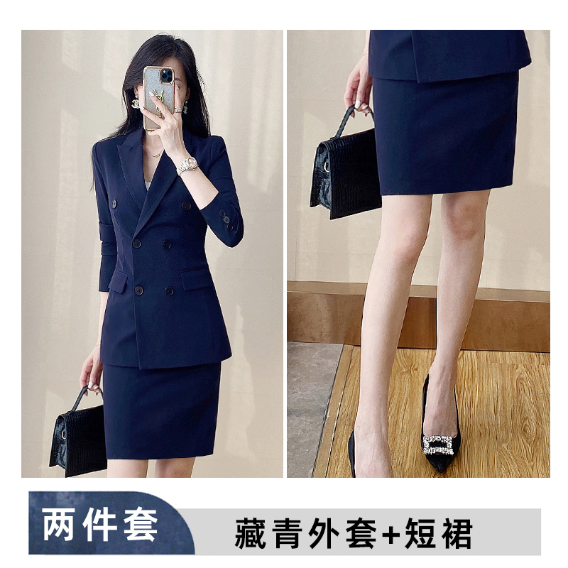 Detachable cotton padded warm suit set for women's 2025 autumn and winter, simple and capable commuting professional work clothes Detachable cotton padded warm suit set for women's 2025 autumn and winter, simple and capable commuting professional work clothes