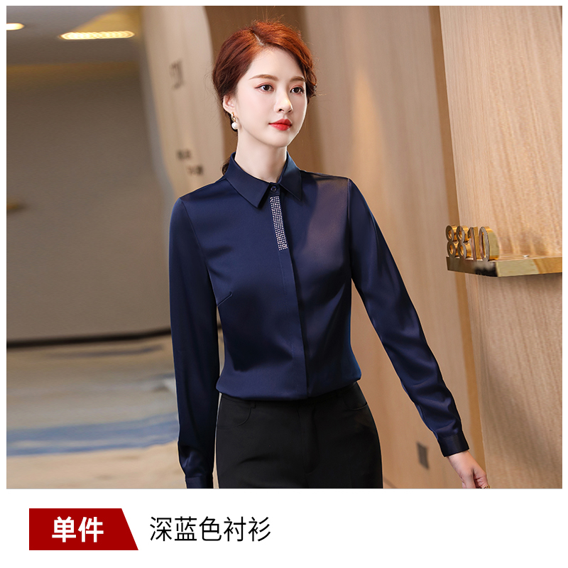 Autumn and Winter New Velvet Thickened Shirt for Women 2025 New Casual Versatile Simple Style Interior Bottom Shirt Autumn and Winter New Velvet Thickened Shirt for Women 2025 New Casual Versatile Simple Style Interior Bottom Shirt