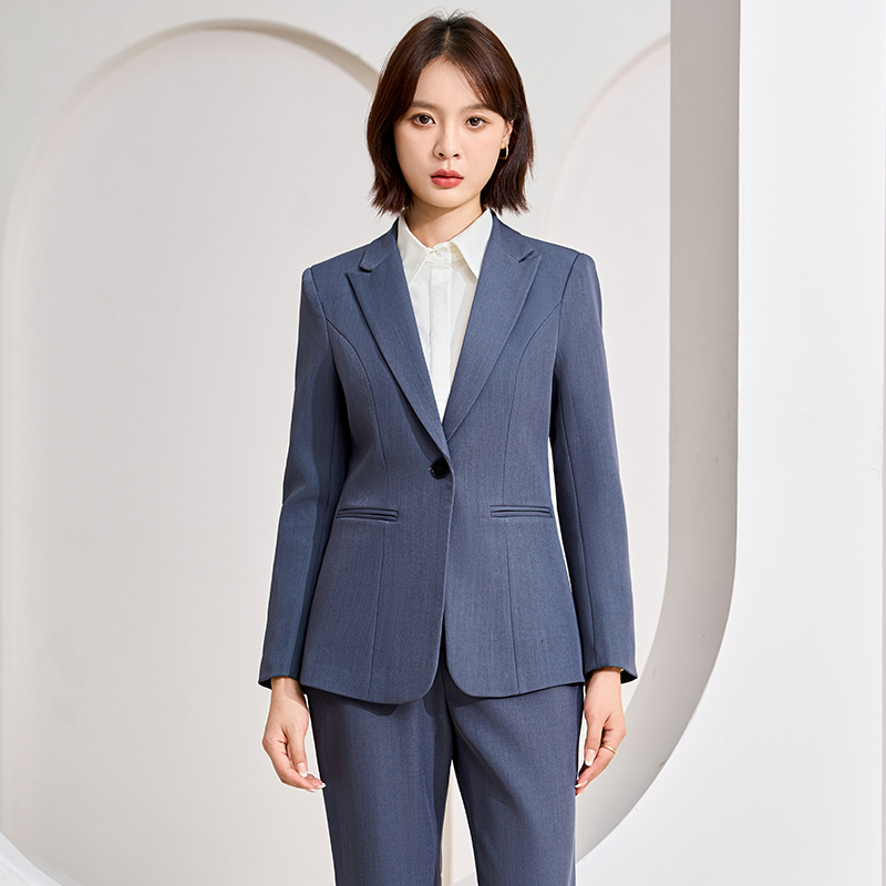Workplace formal work clothes, suit set for women in autumn 2025, slim fit and slimming, one button commuting professional work clothes Workplace formal work clothes, suit set for women in autumn 2025, slim fit and slimming, one button commuting professional work clothes