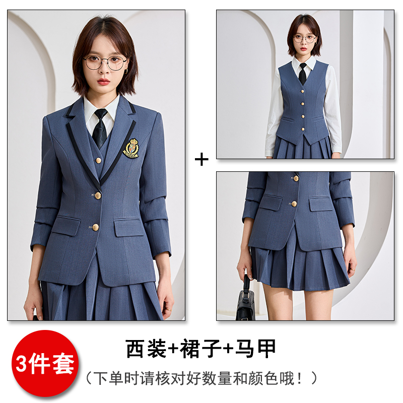 Long sleeved suit set for women in autumn 2025, new fashionable and simple temperament, goddess style commuting formal suit, professional suit Long sleeved suit set for women in autumn 2025, new fashionable and simple temperament, goddess style commuting formal suit, professional suit