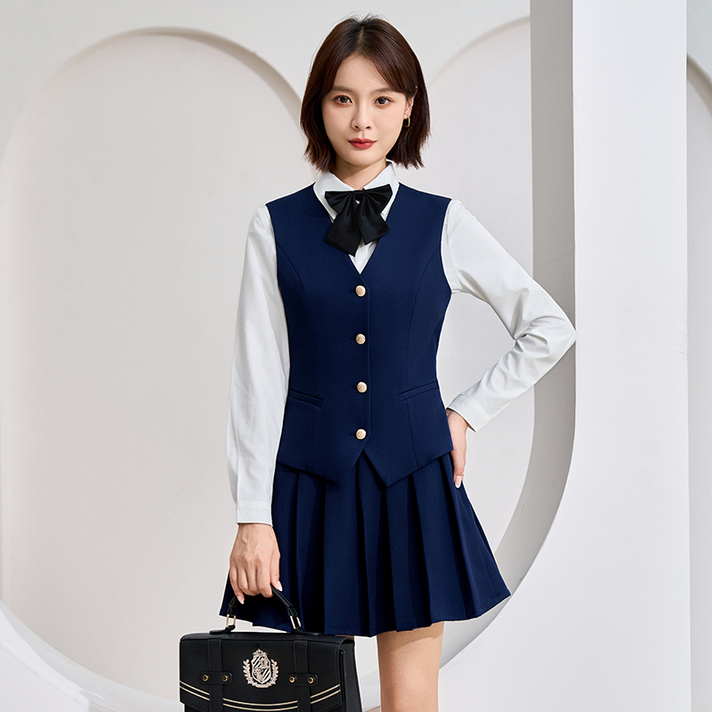 2025 high-end single breasted vest set for women's autumn slimming and slimming commuting formal wear, with a V-neck vest as the base layer 2025 high-end single breasted vest set for women's autumn slimming and slimming commuting formal wear, with a V-neck vest as the base layer