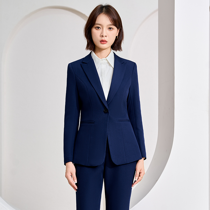 Workplace formal work clothes, suit set for women in autumn 2025, slim fit and slimming, one button commuting professional work clothes Workplace formal work clothes, suit set for women in autumn 2025, slim fit and slimming, one button commuting professional work clothes