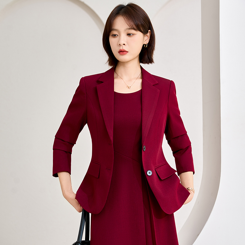 Commuting professional formal suit dress two-piece set for women 2025 early autumn new style simple and capable temperament work clothes Commuting professional formal suit dress two-piece set for women 2025 early autumn new style simple and capable temperament work clothes
