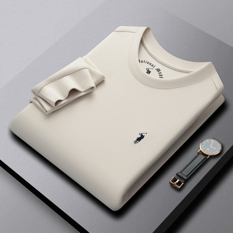 Heavy duty air tail sweatshirt for men, made of trendy cotton for warmth, suitable for middle-aged and young men, with a soft and comfortable base for men