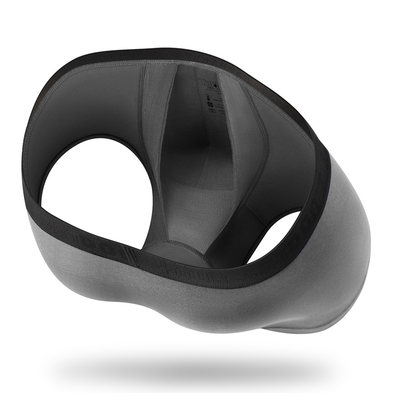 Ali Hu underwear Modal men's underwear anti slip mid waist 3D underwear Modal U convex design men's shorts